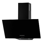 Вытяжка наклонная KRONA GABRIELE 600 black PB (780 м³/ч / 100 Вт / LED освещение 2x1 Вт / ширина - 59.6 см / чёрный / стекло)