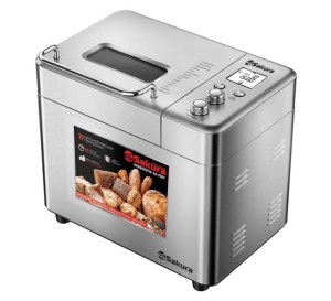 Хлебопечь Sakura SA-7507 бренд fafeini домашняя автоматическая машина для приготовления сэндвичей и завтрака хлебопечка блинница выпечка тортов вафель
