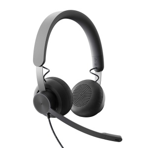 Наушники с микрофоном Logitech Zone Wired Headset Stereo (981-000875) наушники с микрофоном logitech h570e mono usb 981 000571