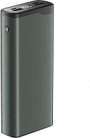 Портативная батарея OLMIO QL-20 (22.5W PD/ Quick Charge) 20000мАч, серая, металл