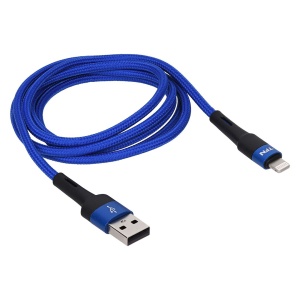 Кабель TFN ENVY Lightning - USB, нейлон, 1.2 метра, синий (C-ENV-AL1MBL) кабель usb tfn tfn cfzusbcusb1mst сталь