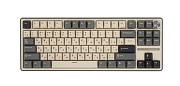 Проводная игровая клавиатура Royal Kludge RK R87 Pro, (TKL/Механическая/Крем.свитчи), Фантом