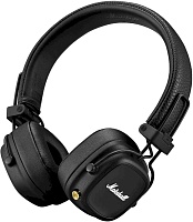 Беспроводные наушники Marshall MAJOR IV, (Bluetooth 5.0, кабель 2.15 м, SBC), Черные