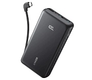 Портативная батарея Anker Zolo, (USB/Type-C/22,5W/PD/QC/LED индикатор + кбель Type-C) 20000мАч, Черная (A110EH11)