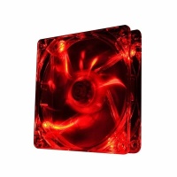 Кулер Thermaltake для корпуса Pure 12 LED/Fan/120mm/1000rpm/Transparent/LED Red CL-F019-PL12RE-A