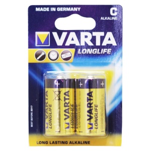 Батарейки Varta LR14 4114 (BL-2) батарейки varta cr1620 3v