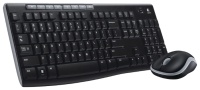 Беспроводной комплект клавиатура+мышь Logitech MK270 Desktop Combo (920-004518) Черный матовый