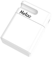 Память USB2.0 Flash Drive 16Gb Netac U116 WHITE  /NT03U116N-016G-20WH/