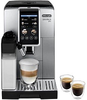 DSP Кофемашина DeLonghi Dinamica Plus ECAM380.85.SB (кофе зерновой, молотый/ 1450 Вт/ 1.8 л/ автоматический капучинатор/ 12 напитков)