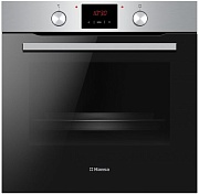 Духовой шкаф Hansa BOEI68432 (77 л / до 250 °C / нерж. сталь / Steam Cleaning / Гриль / Съемные направляющие / А)