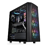 Корпус Thermaltake Versa J24 TG RGB /Black,3 Fan 120mm RGB incl, 3*3.5/2,5, 2 x 2.5”,2*USB3 CA-1L7-00M1WN-01   Корпус Thermaltake Versa J24 TG RGB /Black,3 Fan 120mm RGB incl, 3*3.5/2,5, 2 x 2.5”,2*USB3 CA-1L7-00M1WN-01