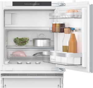 цена Холодильник встраиваемый Bosch KUL22ADD0 (Serie6 / Объем-110л / Высота-82см / А++ /Жесткое крепл. фасадов/Home Connect/ капельная система / однодвер.)