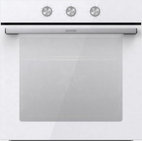 Духовой шкаф Gorenje BO6725E02WG (Essential / 77 л / до 300 °C / Белый, стекло / AquaClean / PerfectGrill / съемные направляющие / А) Белый