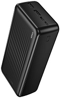 Портативная батарея Borofone BJ78B  (Quick Charge 3.0 / 20W/ LED дисплей) 30000мАч, черная