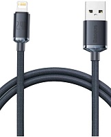Кабель Baseus Crystal Shine Series Lightning - USB, 1.2м, Черный