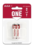 Батарейки BL2 Smartbuy ONE LR03/2B (24/240) (SOBA-3A02B-Eco) алкалиновая BL2 (цена за 2 шт.)
