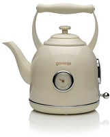 Чайник Gorenje K17CLIN (2200Вт / 1.7л / металл / бежевый)