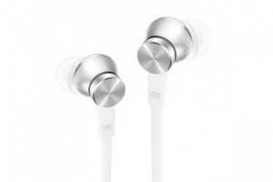 комплект 4 штук наушники xiaomi mi in ear headphones basic silver zbw4355ty Проводные наушники Xiaomi Mi In-Ear Headphones Basic, белые (ZBW4355TY)