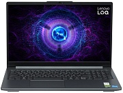 Ноутбук Lenovo LOQ 15IAX9E (Intel Core i5-12450HX 2.4GHz/15.6"/1920x1080 IPS /16Gb/512Gb SSD/NVIDIA GeForce RTX 3050/DOS/Luna Grey/Eng kb/вилка)
