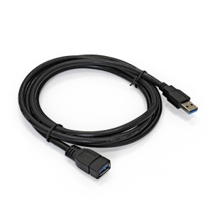 Удлинитель USB 3.0 AM - USB 3.0 AF ExeGate (EX-CC-USB3-AMAF-3.0), розетка-вилка, длина - 3 метра