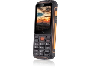 Телефон мобильный F+ R280 Black-orange цена и фото