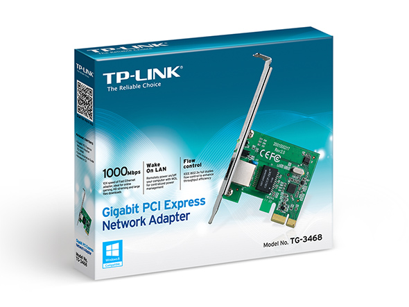 Сетевая карта TP-LINK TG-3468 Гигабитный сетевой адаптер PCI Express