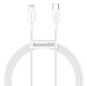 Кабель Baseus Superior Series Lightning - Type-C, 1м, Белый