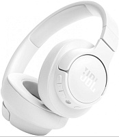 Беспроводные наушники JBL T720BT, (Bluetooth 5.3, кабель 1.2 м, SBC), Белые