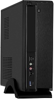 DSP Корпус ExeGate MI-207U (mini-ITX/mATX,95*285*355mm 1*5.25ext,3*2.5int без БП, 2*USB2,1USB3, аудио, черный) EX288781RUS