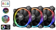 Комплект кулеров для корпуса Thermaltake Riing 12 LED RGB Radiator Fan Sync Edition 3-Fan Pack (CL-F071-PL12SW-A)