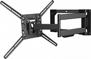 Кронштейн для ТВ BARKAN AL440 чёрный, для 13"-83", наклон 15°, поворот 90°, нагрузка до 60 кг, расстояние до стены 75-645 мм