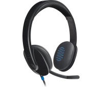 Наушники с микрофоном Logitech H540 Computer Headset USB (981-000480) Чёрный