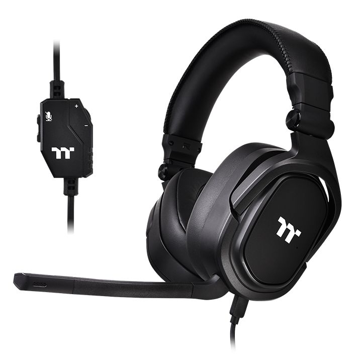 Игровые наушники с микрофоном Thermaltake Argent H5 Stereo Gaming Headset (GHT-THF-ANECBK-30)