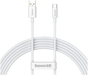 Кабель Baseus Superior Series Type-C - USB, 1м, (100W), Белый