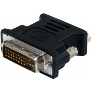 Переходник DVI-I - VGA KS-is (KS-469), вилка-розетка, 29M/15F адаптер переходник dvi d hdmi 15f v1 4 1080p ks is