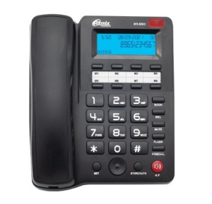 цена Телефон Ritmix RT-550 Black