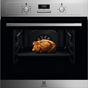 Духовой шкаф Electrolux EOF3H50BX (SurroundCook 600 / 65 л / до 250°C / Нерж. сталь / AquaClean / телескоп. напр.(x1) / A)