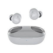 Беспроводные TWS наушники QCY-T17S, (Bluetooth 5.2, AAC, SBC, aptX), Серые