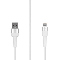 Кабель TFN ENVY Lightning - USB, плетеный, 1.2 метра, белый (C-ENV-AL1MWH) Белый