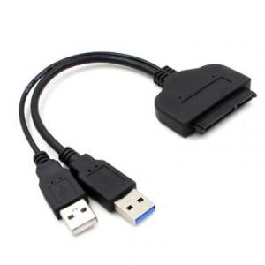 Адаптер SATA USB 3.0 A - KS-is (KS-403), вилка-вилка, для HHD/SSD 2.5, поддержка SATA III до 600 Мбит/сек, длина - 0,23 метра кабель onelesy sata usb 3 0 для 2 5 дюймового жесткого диска ssd жесткий диск uasp type c для адаптера sata plug and play usb кабель sata для ноутбука