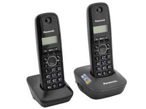 цена Телефон Panasonic KX-TG1612RUН 2 трубки