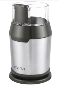 Кофемолка MARTA MT-2168 (250Вт/ 50г) кофемолка marta mt 2168 черный жемчуг