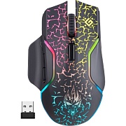 Беспроводная игровая мышь Defender Oneshot GM-067, (Радиоканал/3200 dpi), Черная
