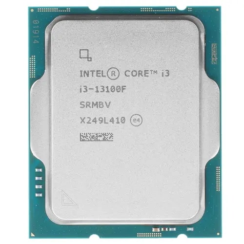 Процессор Intel Core i3-13100F Tray без кулера Raptor Lake-S 3.4(4.4) ГГц /4core/ без видеоядра/ 12Мб /89Вт s.1700 CM8071505092203