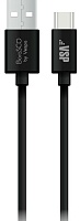 Кабель Borasco Lightning - Type-C, 1м, Черный