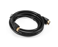 Кабель HDMI - HDMI ExeGate (EX-CC-HDMI2-2.0), 19M/19M, v2.0, 2,0м, 4K UHD, Ethernet, длина - 2.0 метра, позолоченные контакты Чёрный