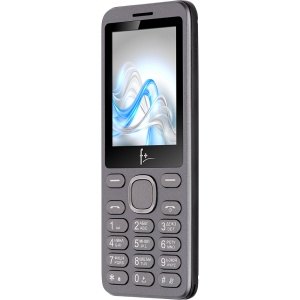 Телефон мобильный F+ S240, серый мобильный телефон umidigi power 5s 4 32gb grey серый