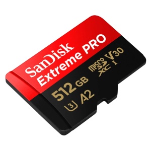 цена Память micro Secure Digital Card 512Gb class10 SanDisk 200/140MB/s Extreme Pro UHS-I адаптер SD [SDSQXCD-512G-GN6MA]