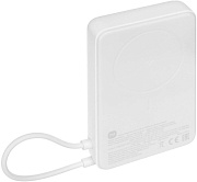 Портативная батарея Xiaomi Magnetic Power Bank with Built-in Stand 10000mAh, встроенный кабель, бежевая (BHR08PBGL)