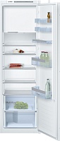 Холодильник встраиваемый Bosch KIL82VSF0 (Serie4 / Объем - 286 л / Высота - 177,2 см / Слайдерное крепление фасадов / FreshSense / Капельная система)